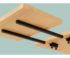 Relaxdays Metalinis stalo prailginimas 60 cm