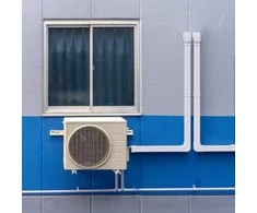 VEVOR Mini kondicionieriaus vamzdžių danga 75 mm, 5.4 m, balta