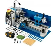 Vevor Mini metalo tekinimo staklės, 550W kintamas greitis