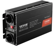 Vevor Modifikuotas sinusinis keitiklis 1500W 12V į 230V