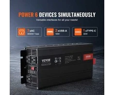 Vevor Modifikuotos sinusoidės bangos keitiklis 3000W