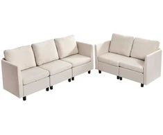 Vevor Modulinė 5 vietų sofa su paslėpta saugykla