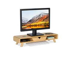 Relaxdays Monitoriaus paaukštinimas + stalčius