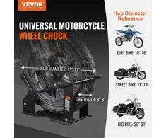 VEVOR Motociklų rato gaubtas, 816,5kg talpa