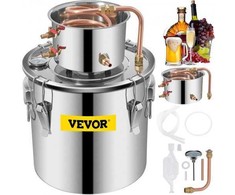 VEVOR Naminis distiliuotojas 21L su variu ir termometru
