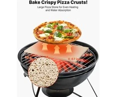 Vevor Naudojimo viryklėje ir kepsninėje pizza akmuo