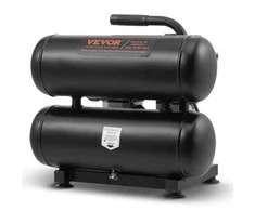 Vevor Nešiojamas bealyvas oro kompresorius 18L 90 PSI