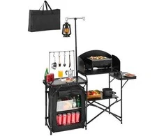 Vevor Nešiojamas stovyklavimo virtuvės stalas