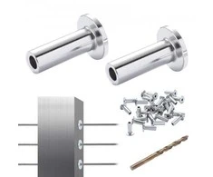 Vevor nerūdijančio plieno apsaugos rankovės 3.2mm lynui