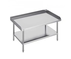 Vevor Nerūdijančio plieno darbo stalas 76x122 cm