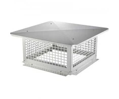 Vevor Nerūdijančio plieno kaminas, 431.8x431.8 mm