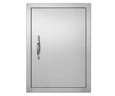 Vevor Nerūdijančio plieno kepsninės durelės 407x559 mm