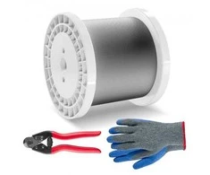 Vevor Nerūdijančio plieno trosas 1/8" 1000 pėdų