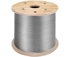 Vevor nerūdijančio plieno trosas 3.2mm 300m 11.14KN