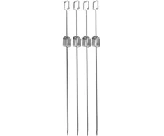 Bbq Line Nerūdijančio plieno iešmai 4vnt 40,5cm