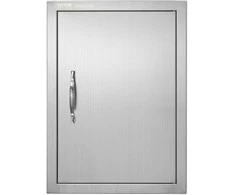 Vevor Nerūdijančio plieno kepsninės durelės 407x559 mm