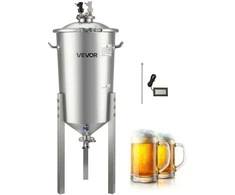 Vevor Nerūdijančio plieno kūginis fermenteris 30L