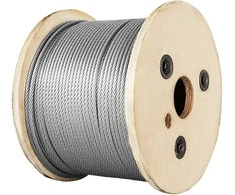 Vevor Nerūdijančio plieno lynas 1/8" 7x7 vielinis lynas 152m