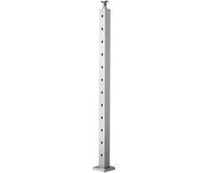 Vevor nerūdijančio plieno turėklų stulpas 107x5x5 cm