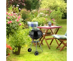 Relaxdays Nešiojama kepsninė „Virdulys“ tipo BBQ grilis