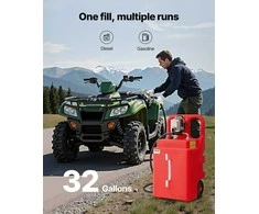 Vevor Nešiojama kuro talpa su elektrine pompa