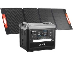VEVOR Nešiojama saulės baterija 2400W