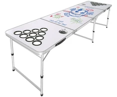 Nešiojamas beer pong stalas 2,4 m