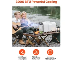 Nešiojamas stovyklinis oro kondicionierius 3000 BTU