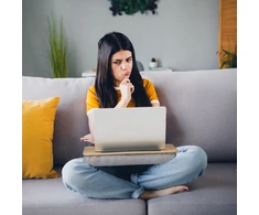 Relaxdays Nešiojamojo kompiuterio padėklas lovai 16" su telefono laikikliu
