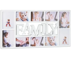 Kodustaar Nuotraukų rėmelis „Family“ 10 nuotraukų