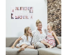 Kodustaar Nuotraukų rėmelis „Family“ 10 nuotraukų