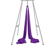 Vevor Oro jogos stovas su hamaku, violetinis
