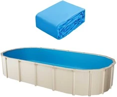 Vevor Ovalus baseino įdėklas 5x3m Unibead stiliaus