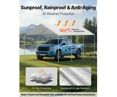Vevor Pakeitimo stogelis automobiliui 3x6 m, be karkaso