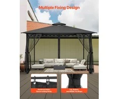 Vevor Pakeitimo tinklinis paviljono tinklelis 10x13 ft