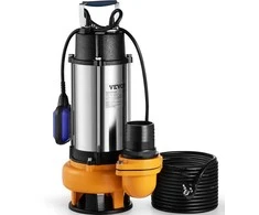 Vevor Panardinamas vandens siurblys 2200W su plūduriu
