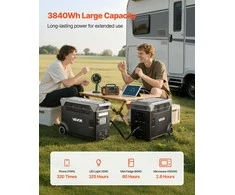 Vevor Papildoma baterija nešiojamiems įrenginiams 3840Wh