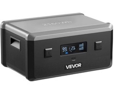 VEVOR Papildoma nešiojama elektrinė baterija, 2160Wh