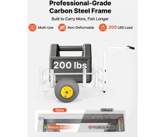 Paplūdimio žvejybos vežimėlis 90,7kg