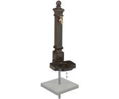 Relaxdays Pastatoma vandens kolona su dubeniu