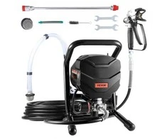 Vevor Pastatomas beoris dažų purkštuvas 650 W 3000 PSI