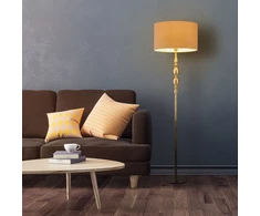 Relaxdays Pastatomas šviestuvas svetainei smėlio spalvos