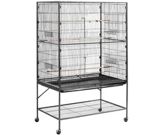 Vevor Paukščių narvas 930 x 580 x 1510 mm su lygiu stogu