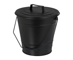 Relaxdays Pelenų kibiras su dangčiu 7 litrai