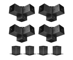 VEVOR Pergolos laikiklių rinkinys 4x4, 92x92 mm