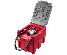 VEVOR Pernešamas dyzelino bakas 220 l, su 12 V siurbliu