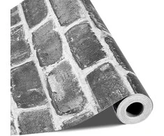 Vevor Pilkas lipnus tapetas 45cm x 10m miegamajam