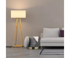 Relaxdays Pilkas pufas su daiktadėže