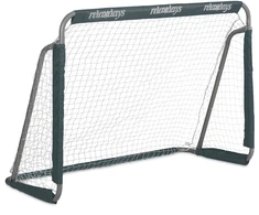 Relaxdays Pilkos spalvos futbolo vartai