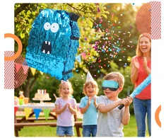 Relaxdays Piñata Monstro rinkinys